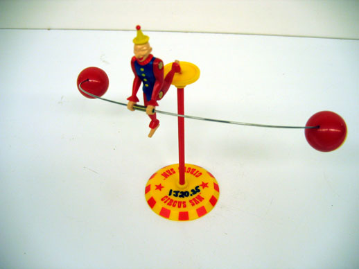 balancing clown toy