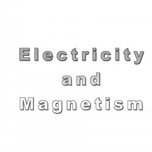 The following list refers to manuals and files for support equipment used for demonstrating electricity and magnetism.