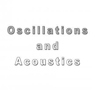 The following list refers to manuals and files for support equipment used for demonstrating oscillations and acoustics.
