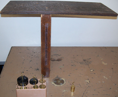bench, weight set