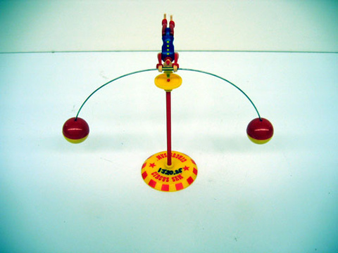 balancing clown toy