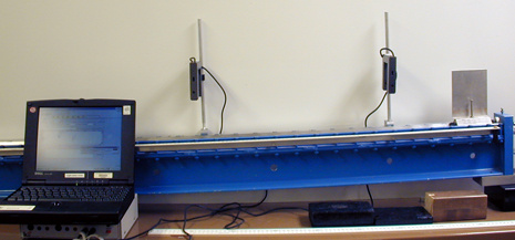 air track, laptop