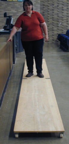 Long skateboard platform