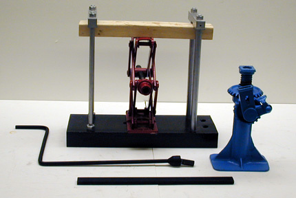 Work of a Screw Demo Set up