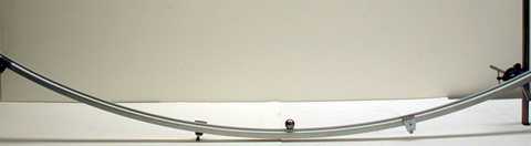 'U' rails of different shapes, steel ball