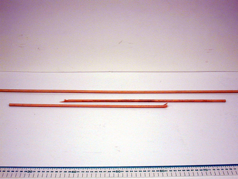 Wooden Dowel and Meter Stick 
