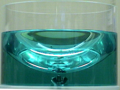 Cylinder with water 
