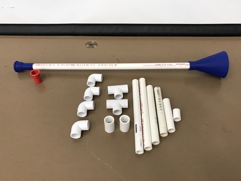PVC pipes
