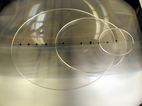 Plexiglass plates