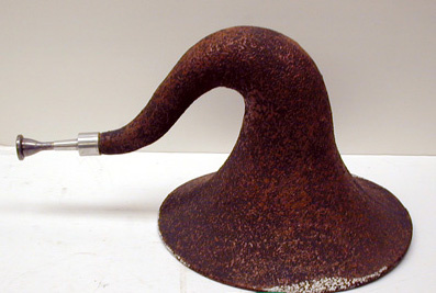 Paper-mache' horn