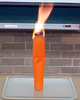 2 ply napkins on fire 