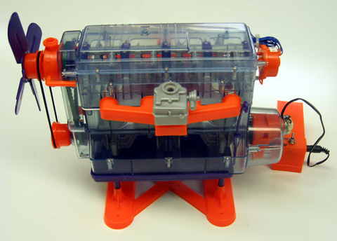 Gas engine model