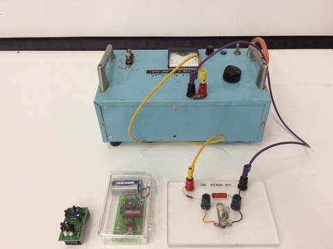 Neon Bulb Relaxation Oscillator Circuit