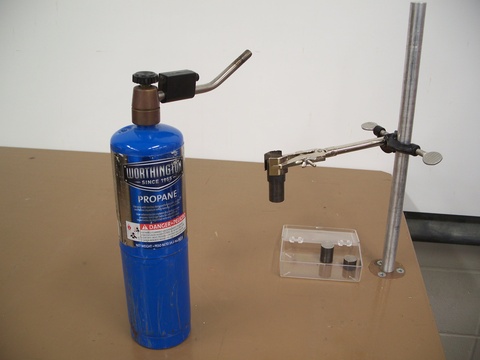  Point on Flexible Rod, Bunsen Burner, and Propane Torch.