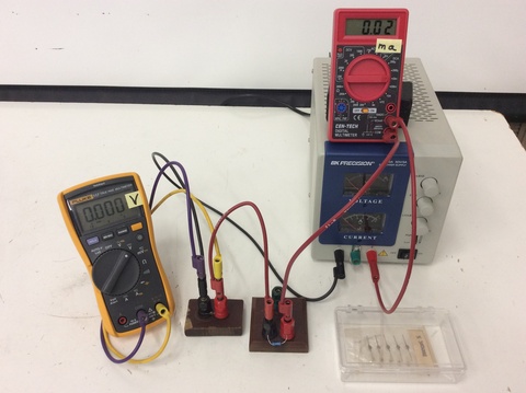 Set up for Tunnel Diodes Demo