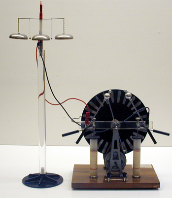 Wimshurst Generator and Bell Chimes