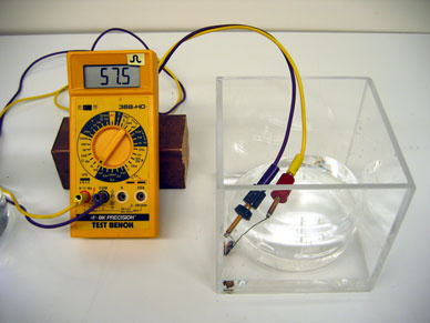 Multimeter, Thermistors, Hot and Cold Baths
