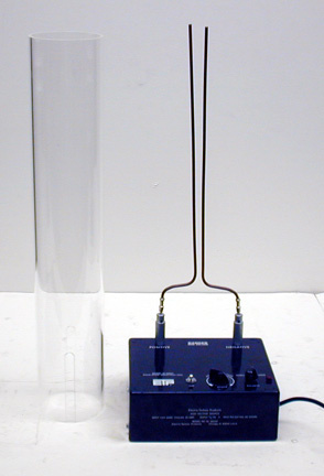 Antenna for Mounting on Induction Coil, and Plexiglas Tube Cover