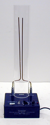 Antenna for Mounting on Induction Coil, and Plexiglas Tube Cover