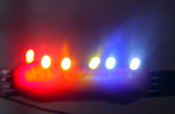 Hot dog and LED's