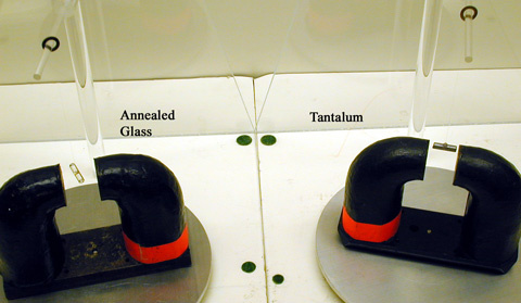 Annealed Glass and Tantalum