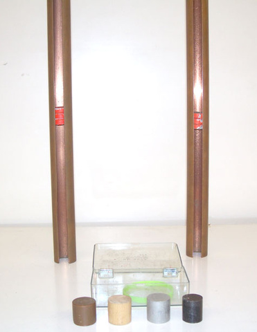 Copper Tubes, Brass, Iron, and Aluminum Slugs