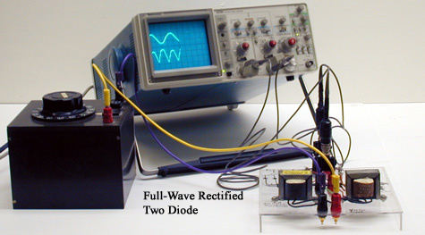 Full-Wave Rectified Two Diode