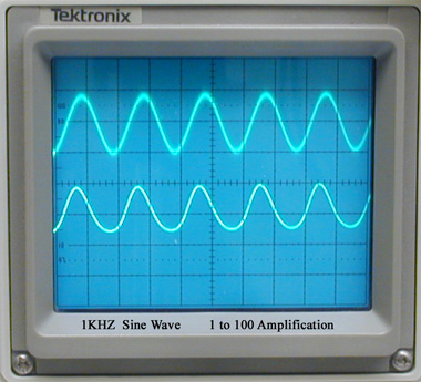 Transistor Oscilloscope Trace