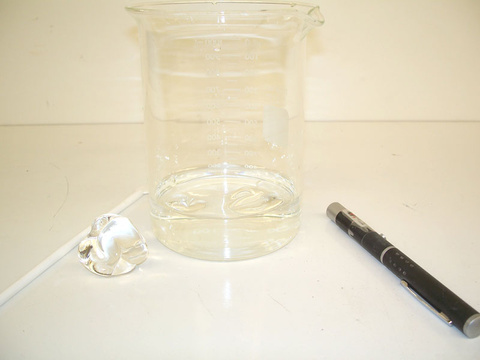 Laser, Phantom Crystals in Water