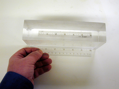 Block and Rulers