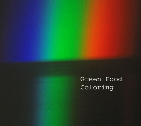 Green Food Coloring Spectral Lines