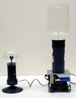 Equipment for Plasma Tubes & Globes Demo