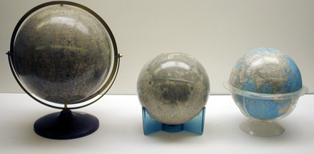 Earth and Moon Globes