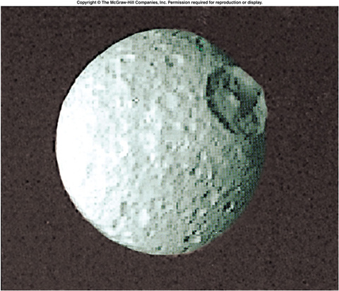 Mimas - Crater Herschel