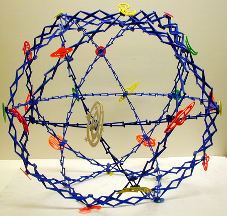 Hoberman Sphere - Expanded