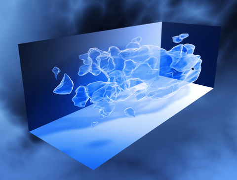 Dark Matter Simulation Photo