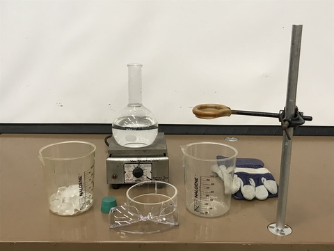Reduced Pressure Boiling Set up 