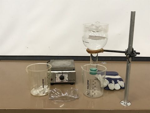 Reduced Pressure Boiling Set up 