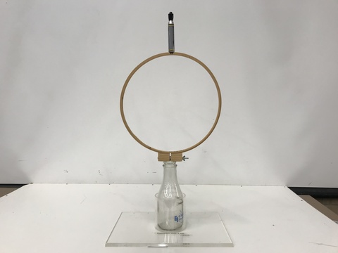 Embroidery Hoop and Pen