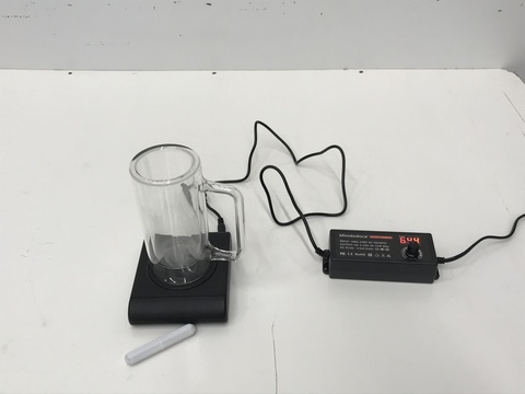 Rotating Plasma Mug and Base