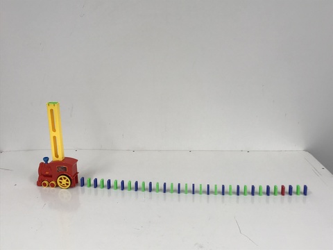 Measuring Constant Velocity - Train and Dominoes